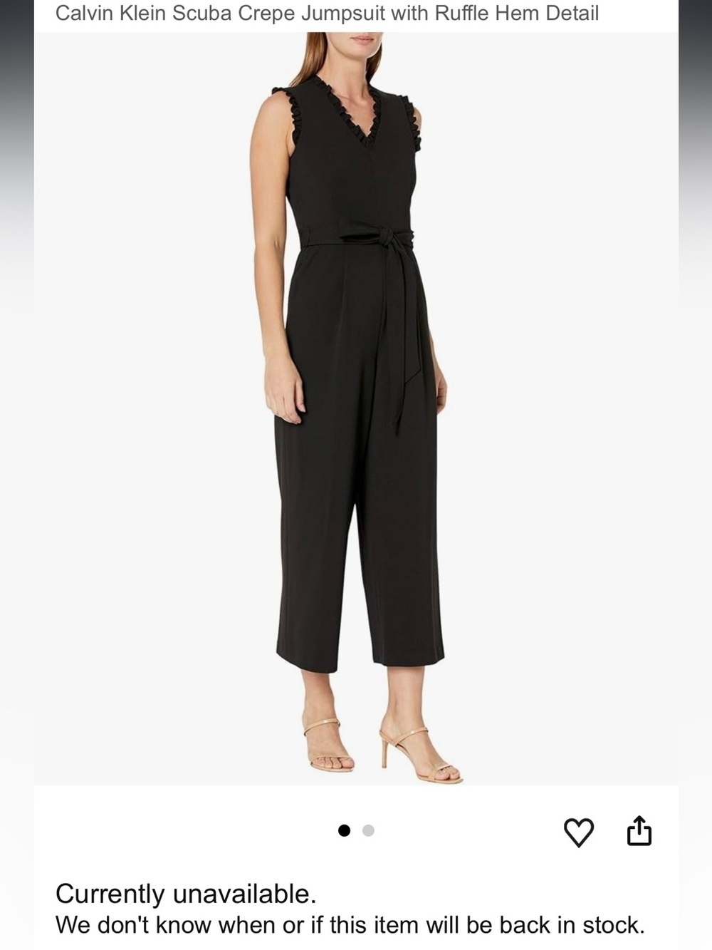 Calvin Klein Romper